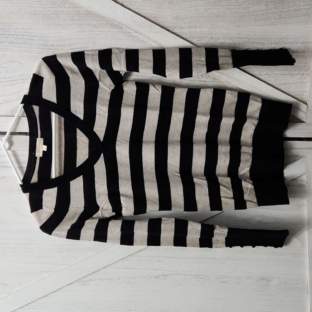 Black and Tan Sweater